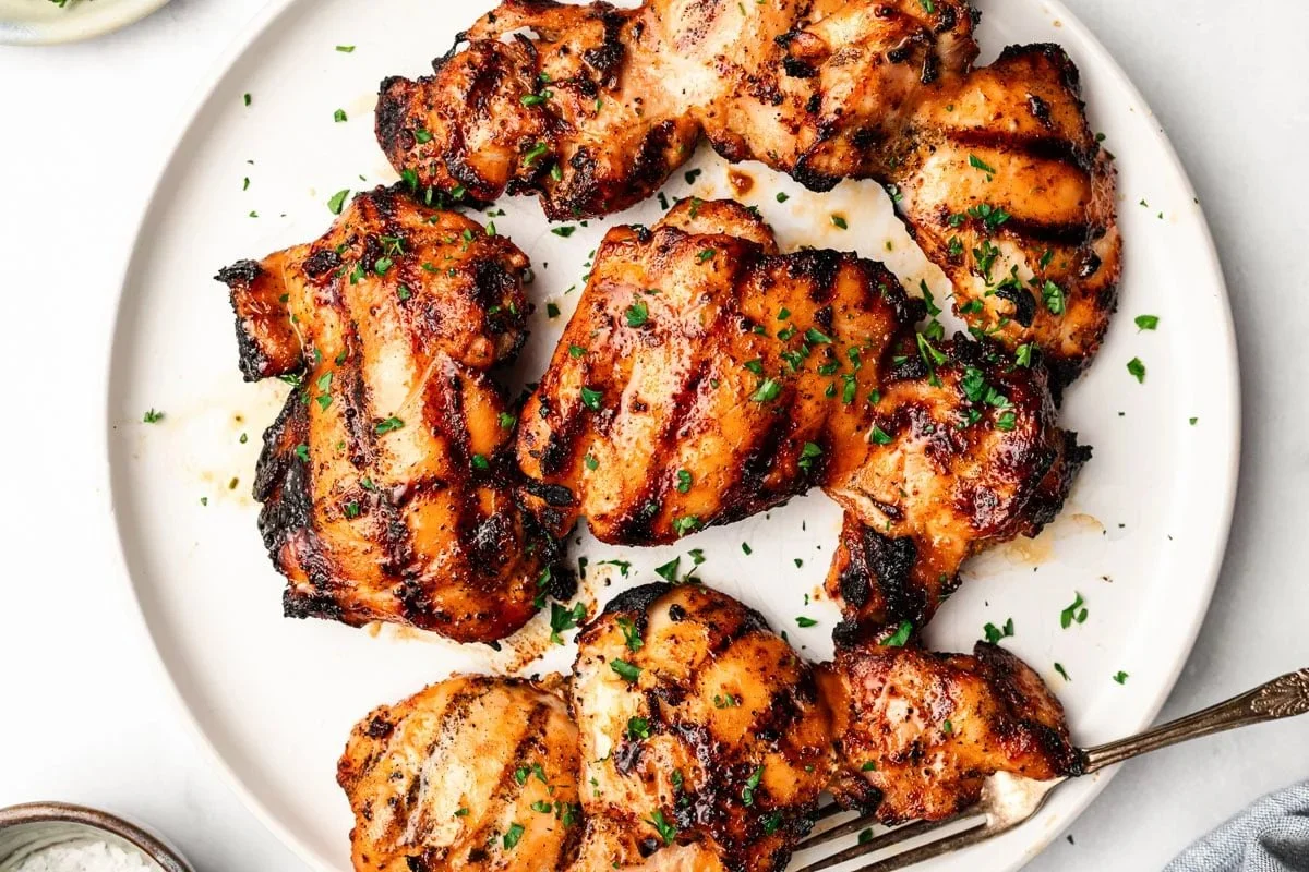 Best Marinated Grilled Chicken Thighs