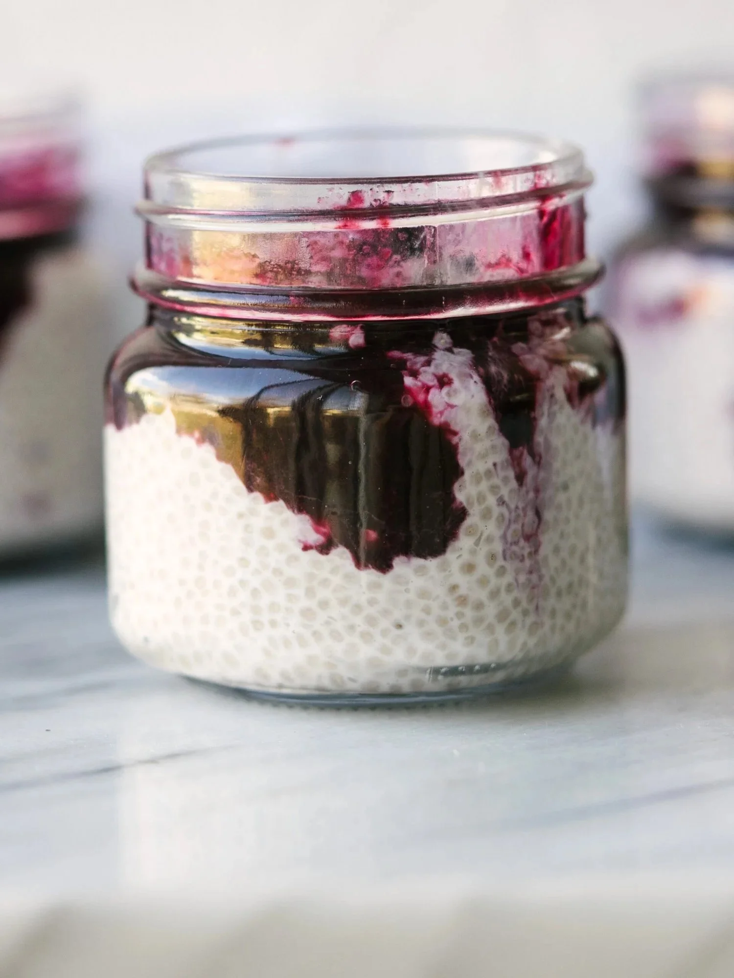 Blueberry Coconut Chia Pudding