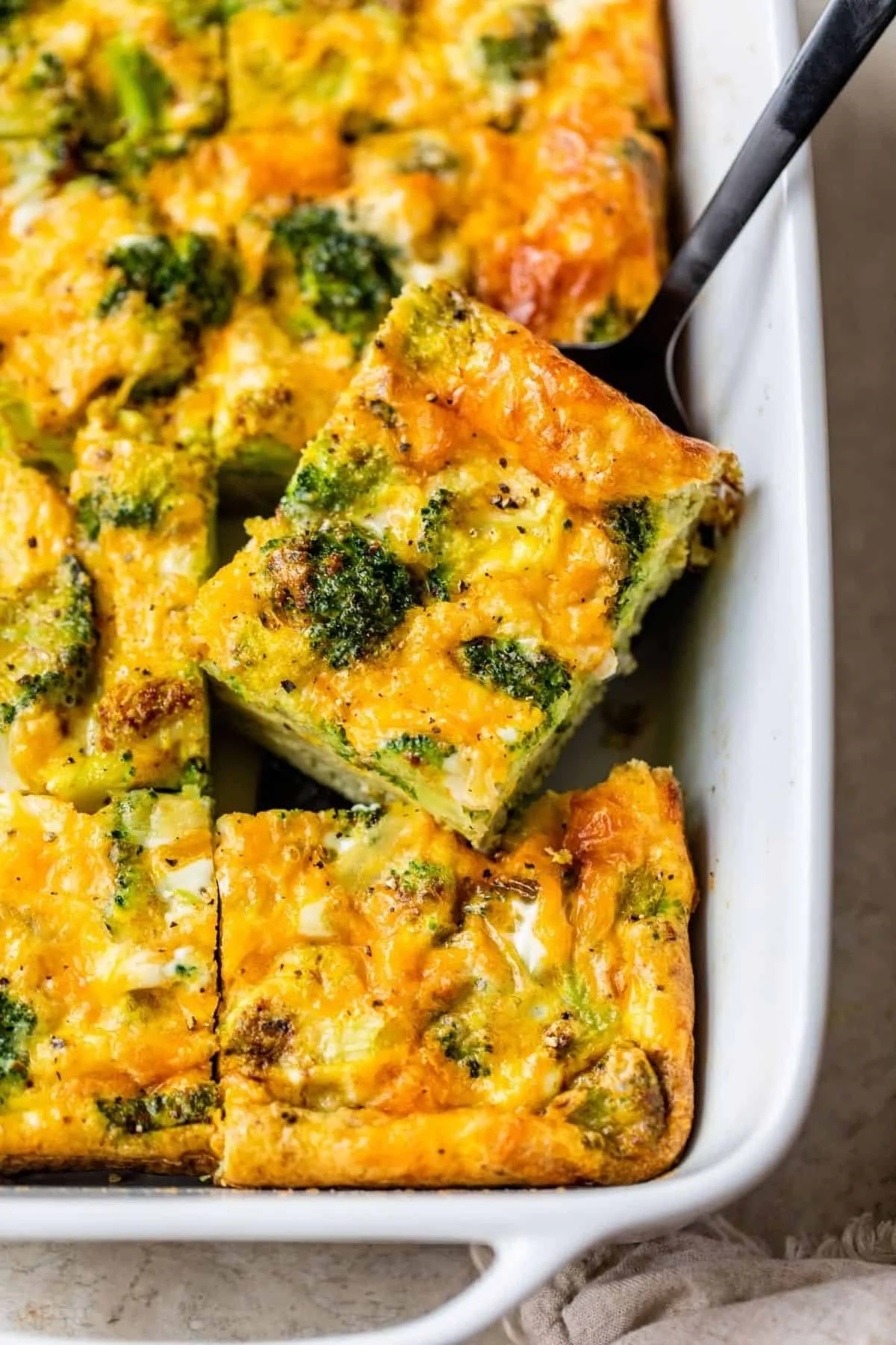 Broccoli Cheese Egg Bake