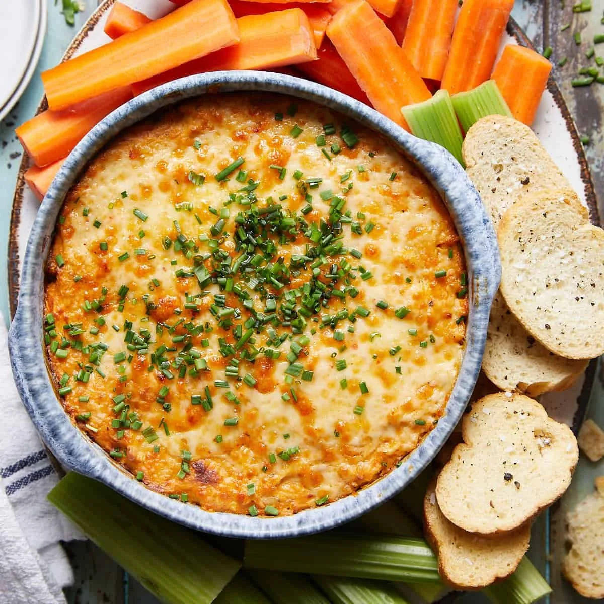 Buffalo Chicken Dip in Air Fryer