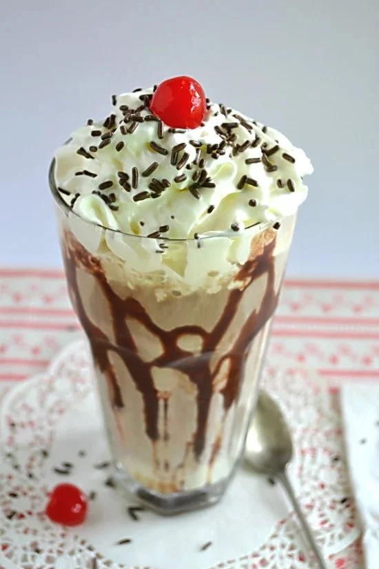 Chilled Mocha Coffee Shake