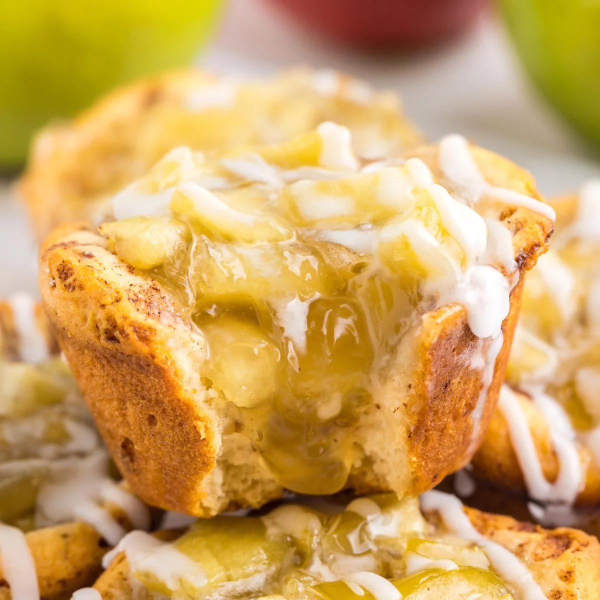 Cinnamon Swirl Mini Apple Pies