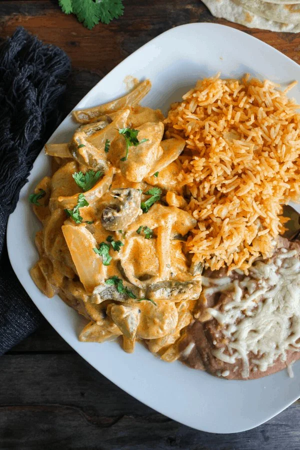 Creamed Chicken in Cream Sauce