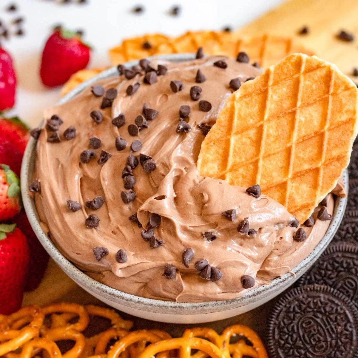 Creamy Brownie Batter Dip