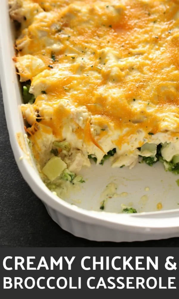 Creamy Chicken Broccoli Casserole