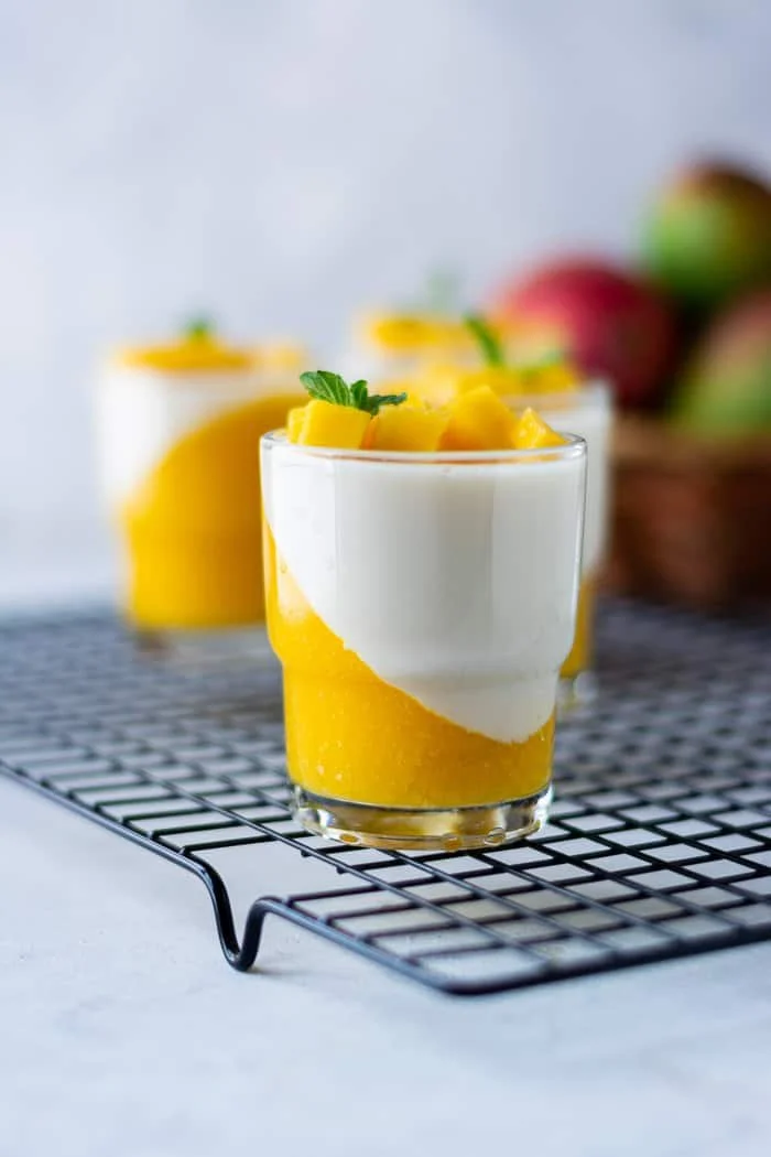 Creamy Mango Panna Cotta