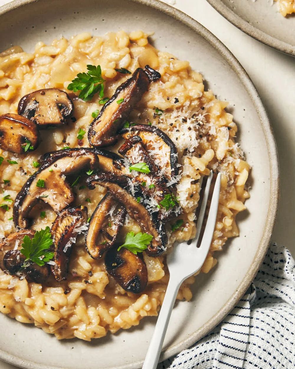 Creamy Mushroom Risotto