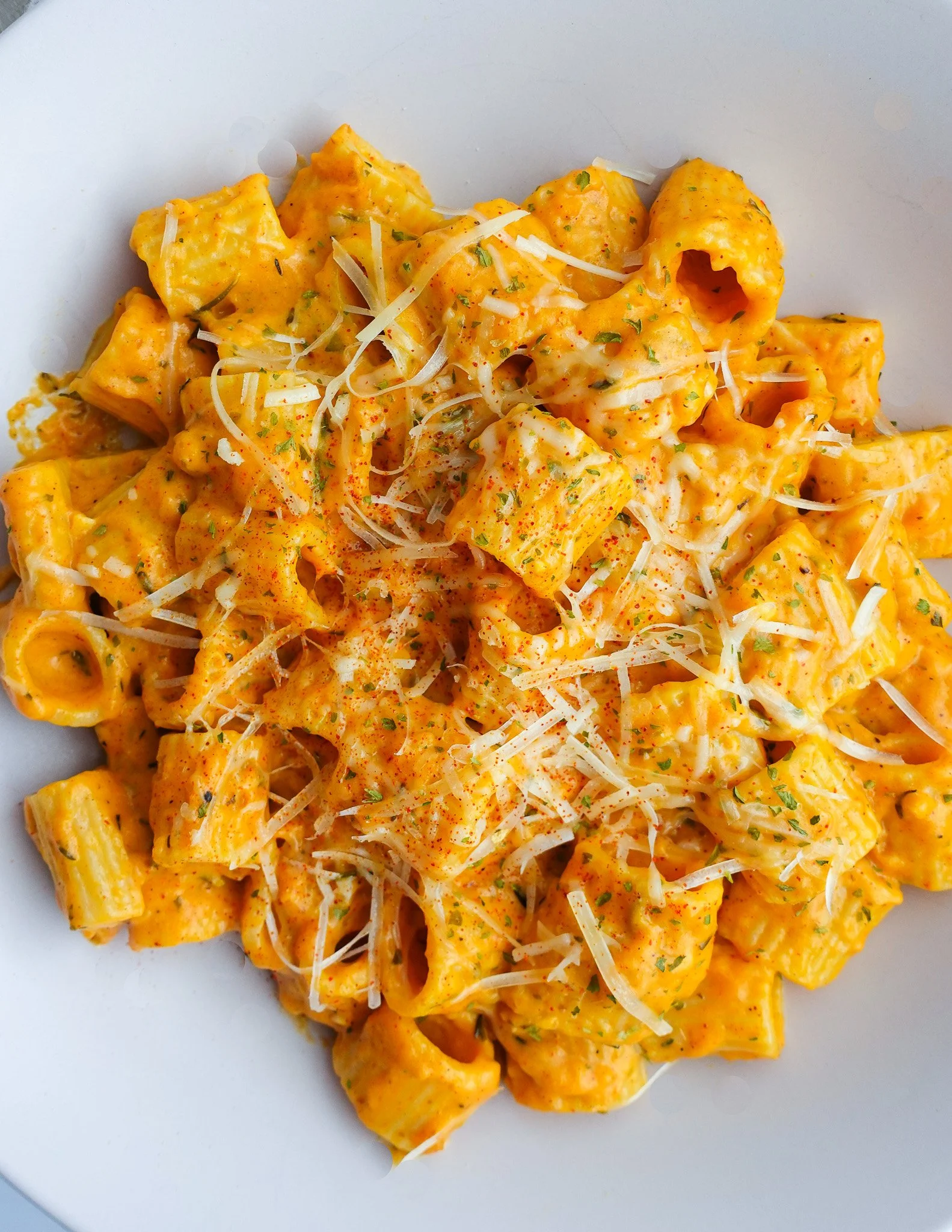 Creamy Pumpkin Mac and Cheese
