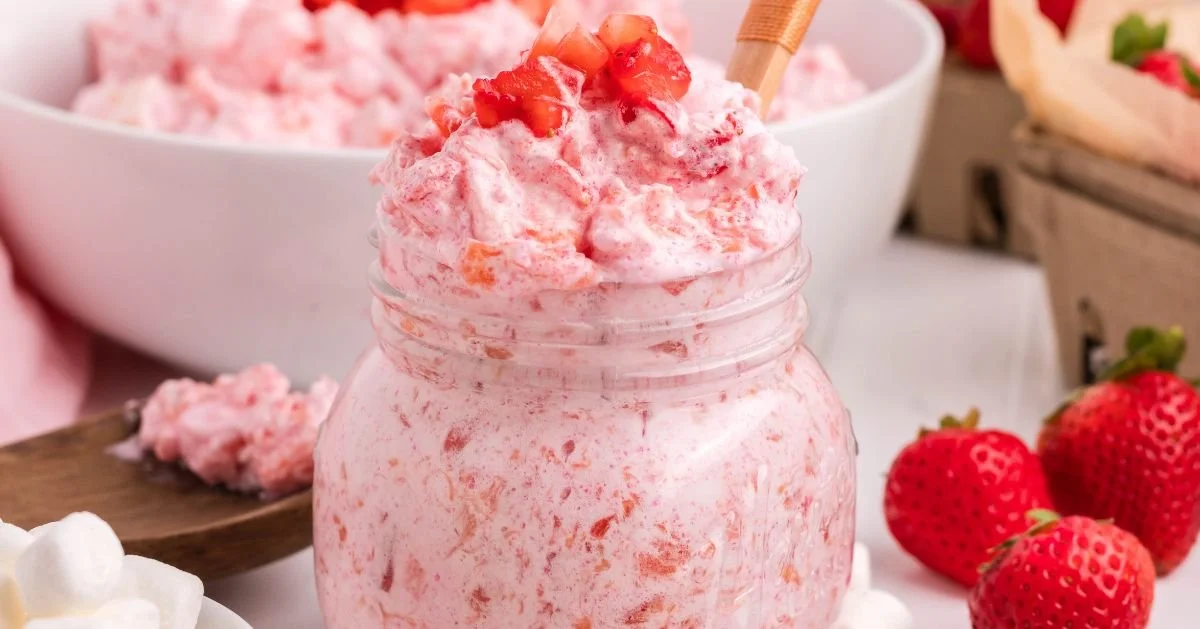 Creamy Strawberry Fluff Salad