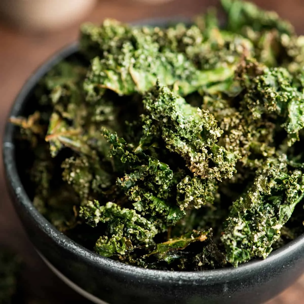 Crunchy Baked Kale Chips