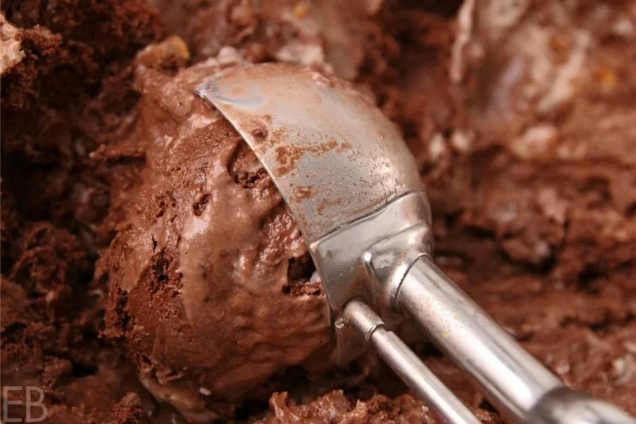 Dairy-Free 4-Ingredient Dark Chocolate Ice Cream