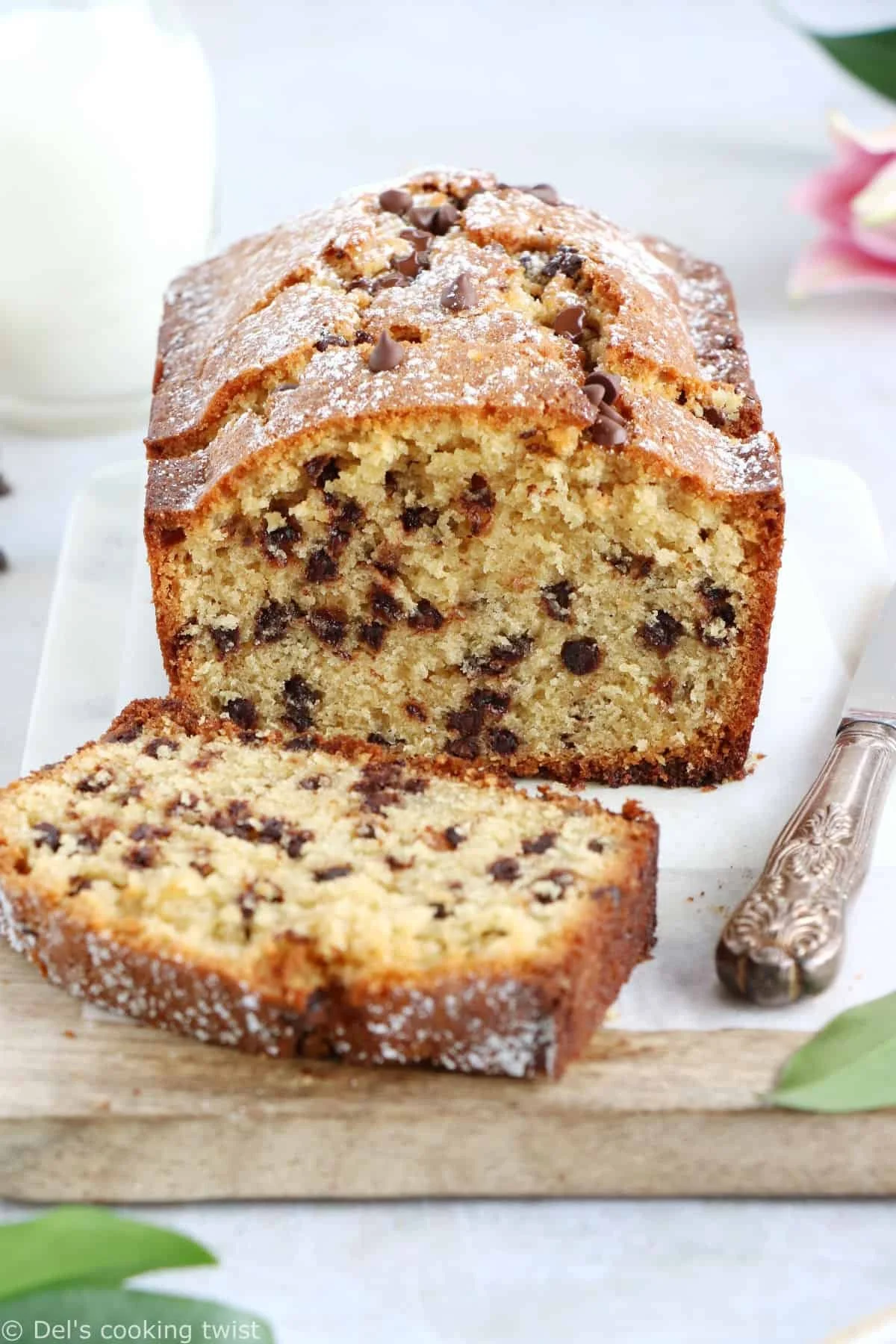 Decadent Chocolate Chip Pound Cake
