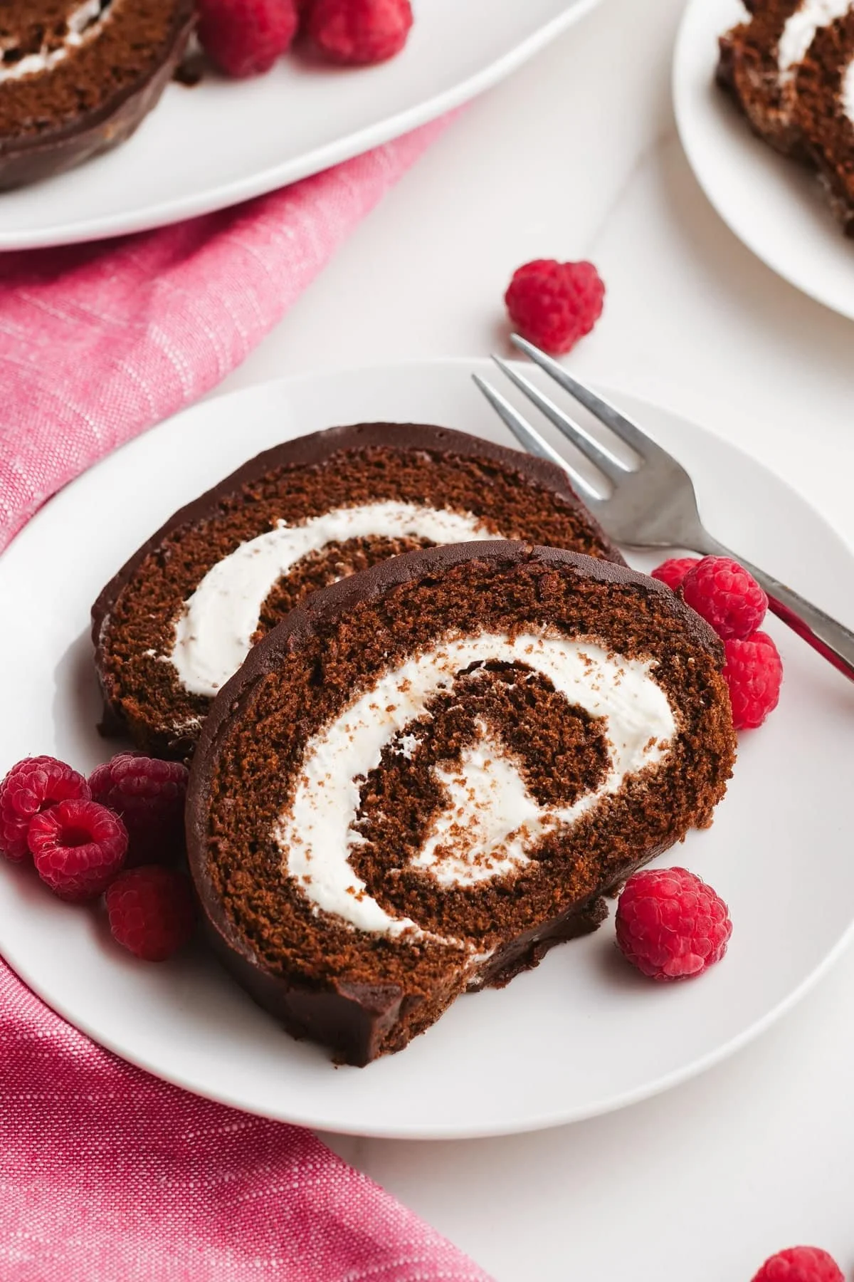 Decadent Chocolate Swiss Roll