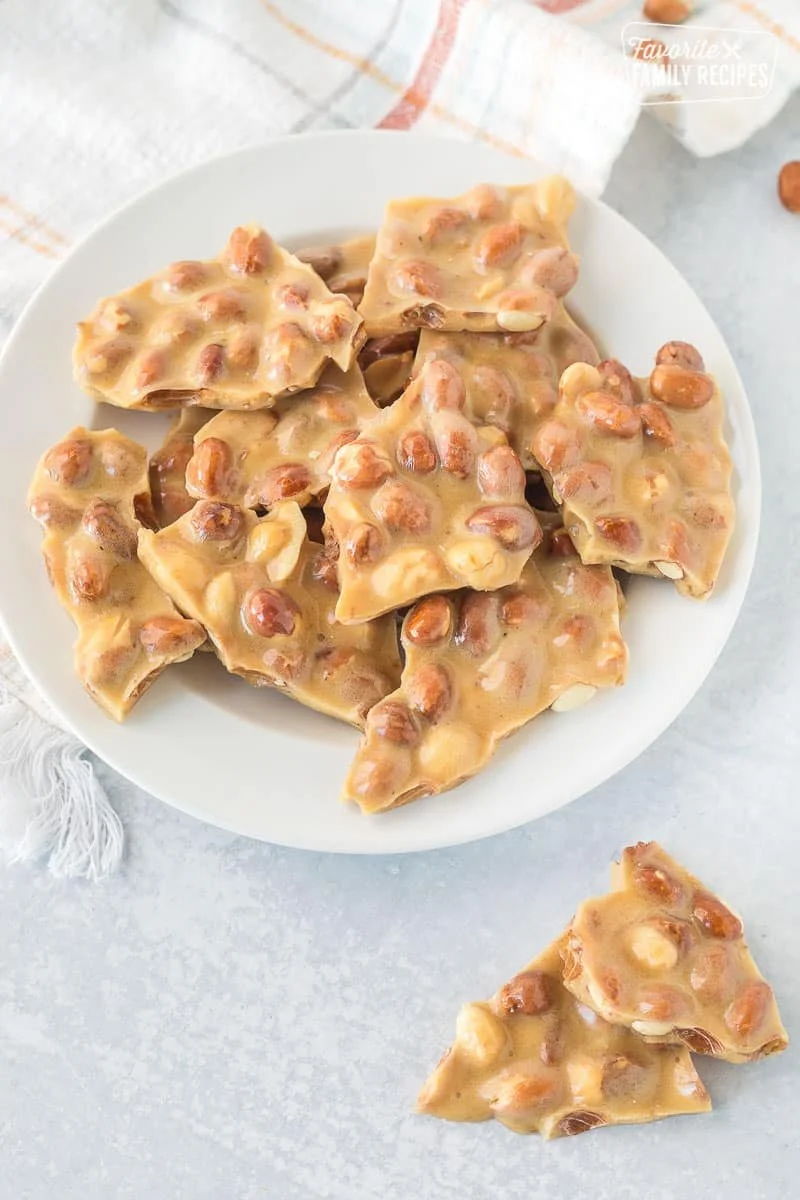 Easy Microwave Peanut Brittle Recipe