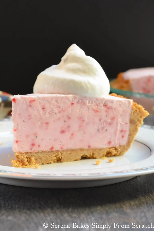 Frosted Strawberry Cheesecake