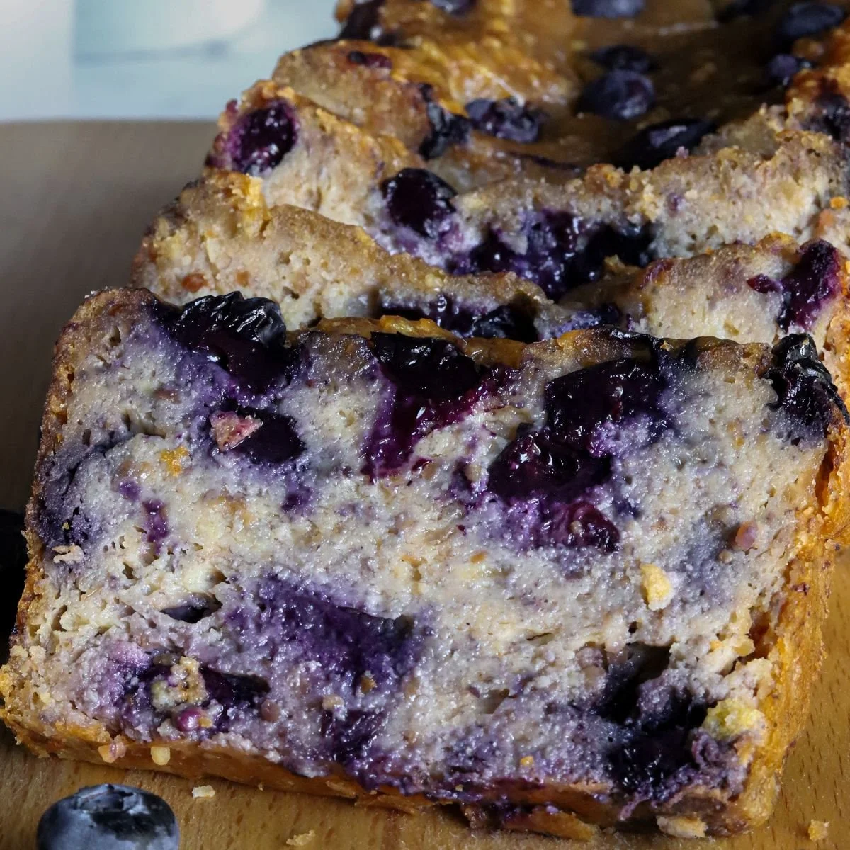 Gluten-Free Blueberry Banana Bread