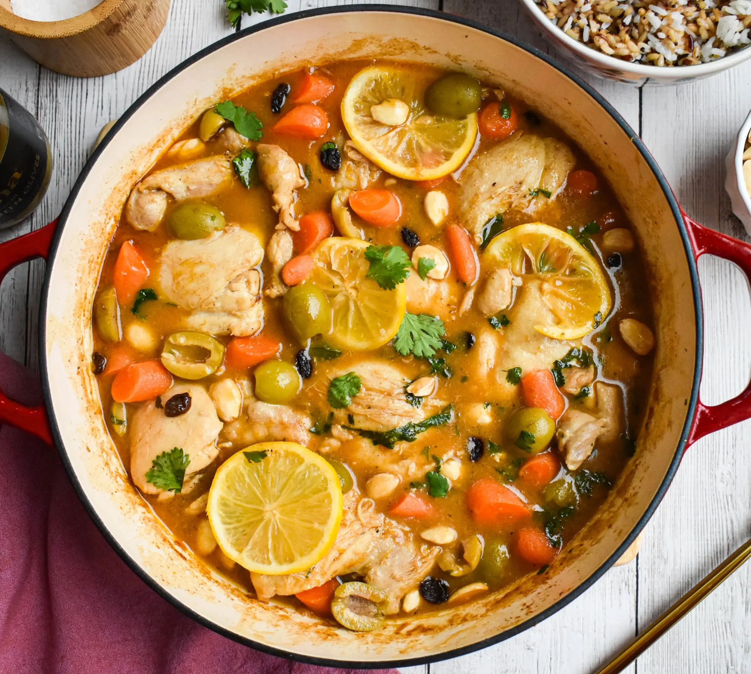 Gluten-Free Dairy-Free Moroccan Chicken Tagine
