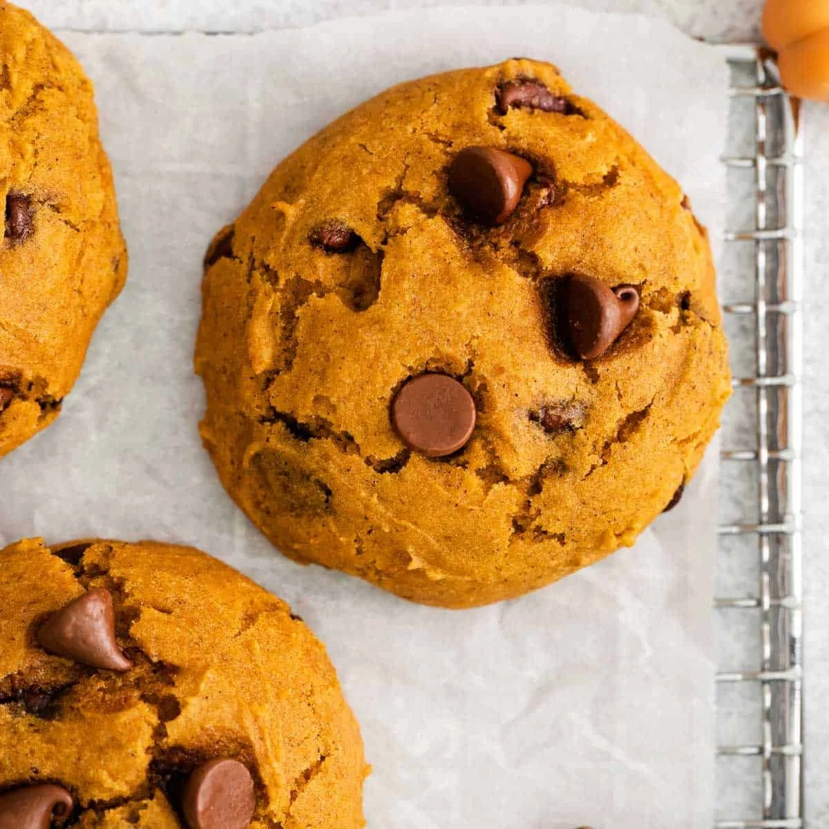 Gluten-Free Pumpkin Chocolate Cookies
