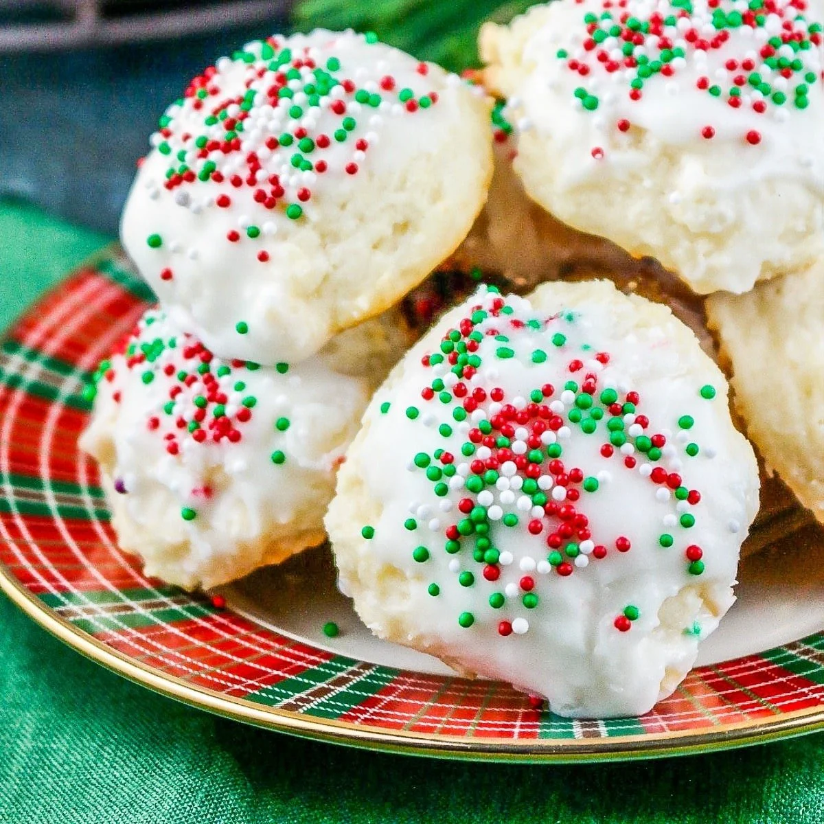 Holiday Ricotta Cookies