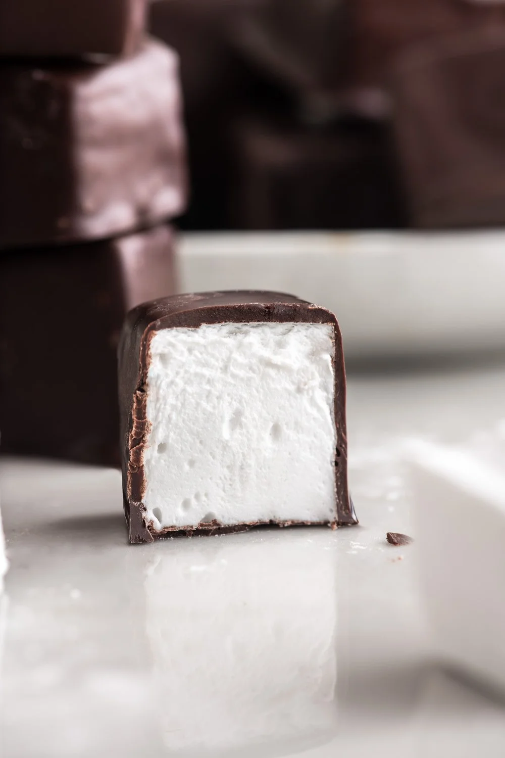 Indulgent Chocolate Covered Marshmallows