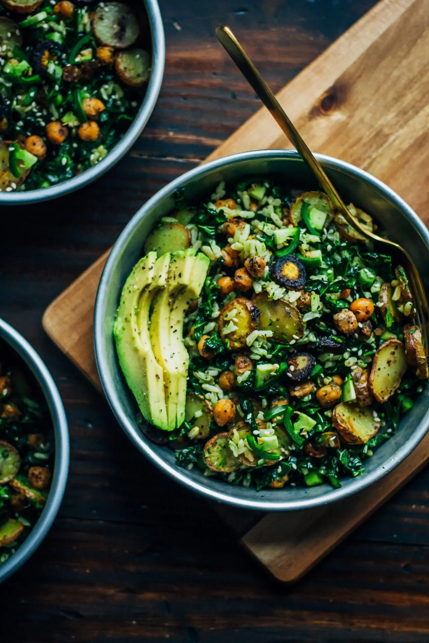 Kale Detox Salad with Pesto