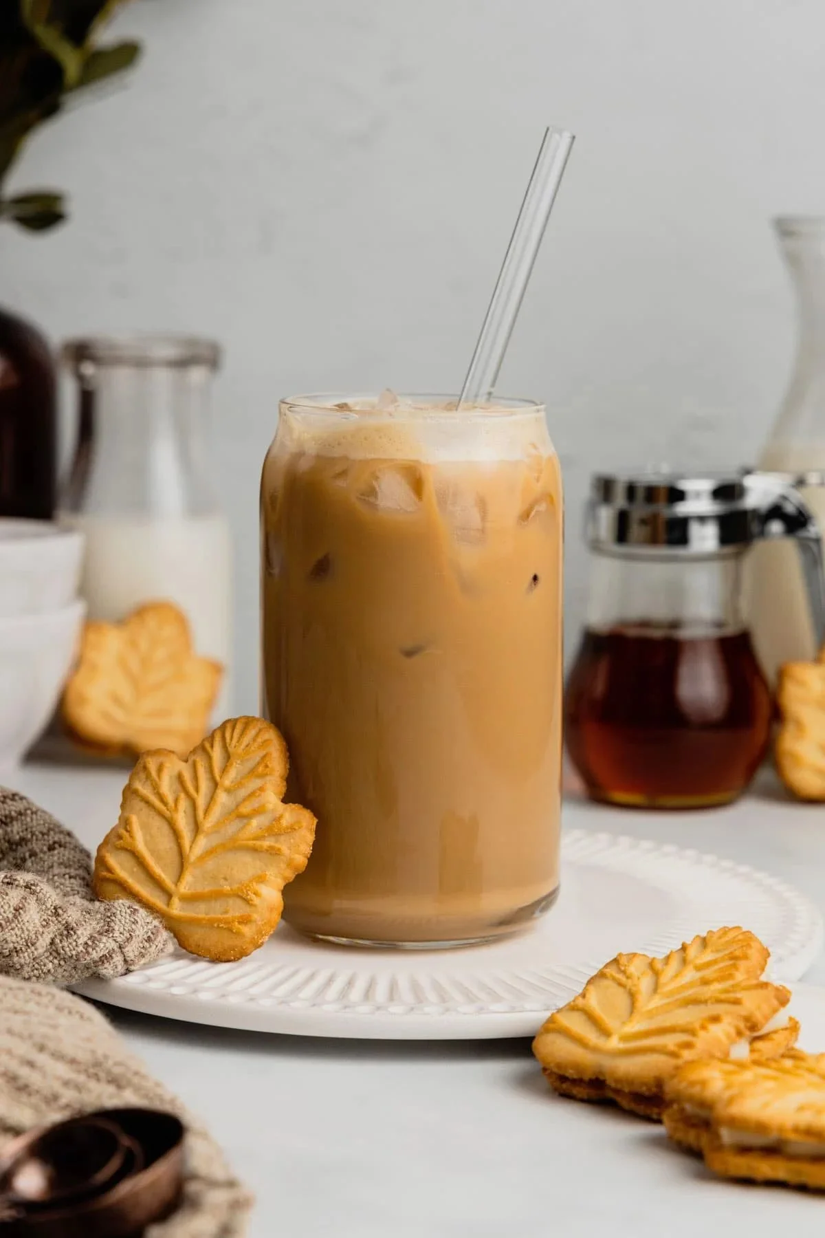 Maple Latte: Hot and Iced