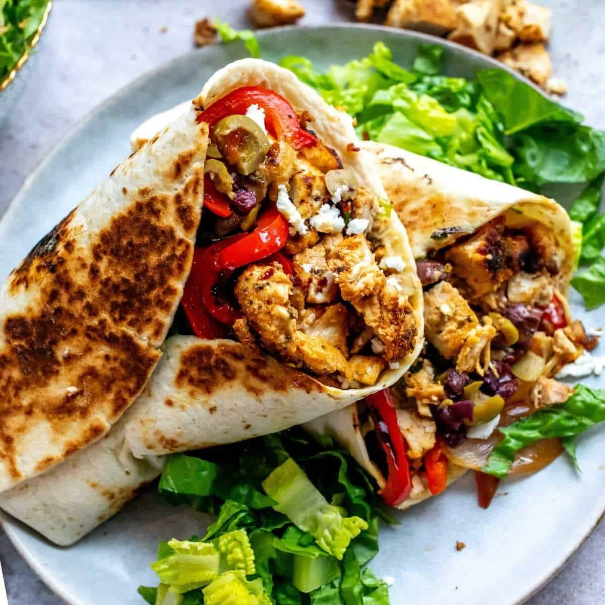 Mediterranean Wraps: Fresh, Healthy and Flavorful