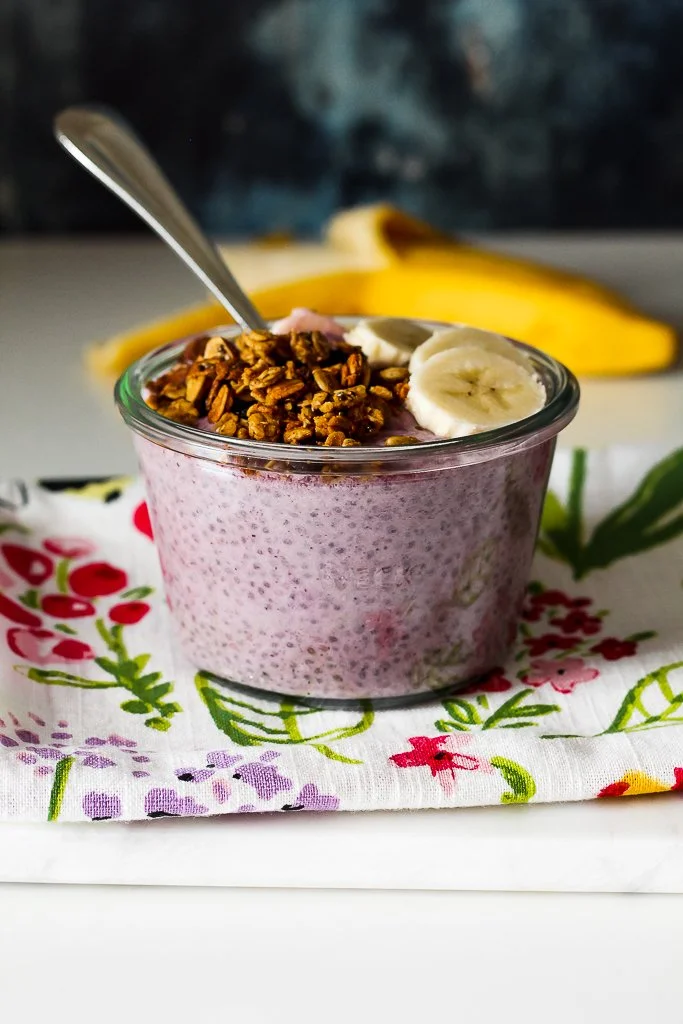 Morning Blueberry Chia Pudding