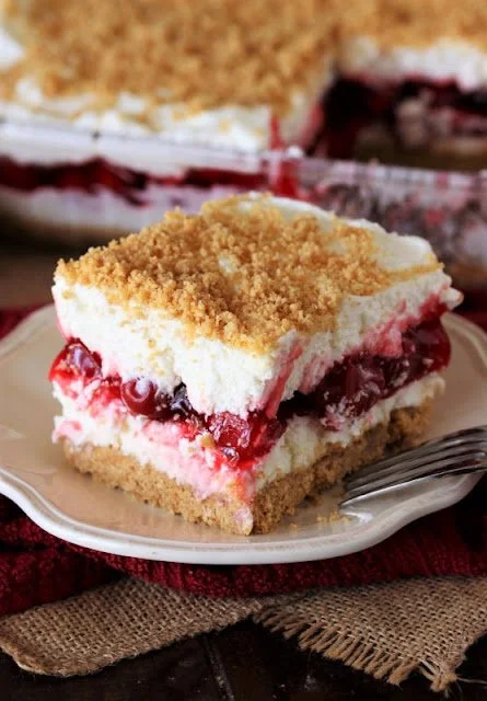 No-Bake Cherry Dessert Delight