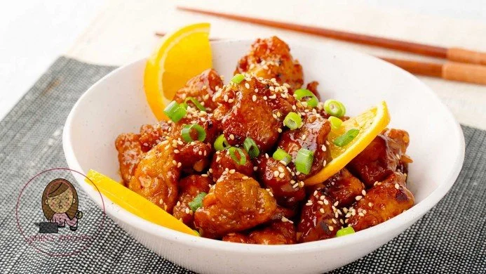 Orange Chicken with Crisp Coating