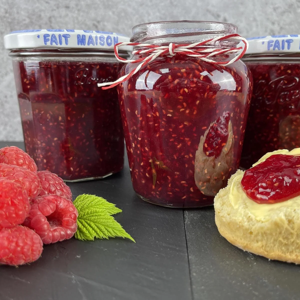 Pectin-Enhanced Raspberry Jam