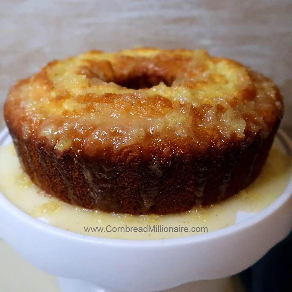 Pineapple Infused Pound Cake
