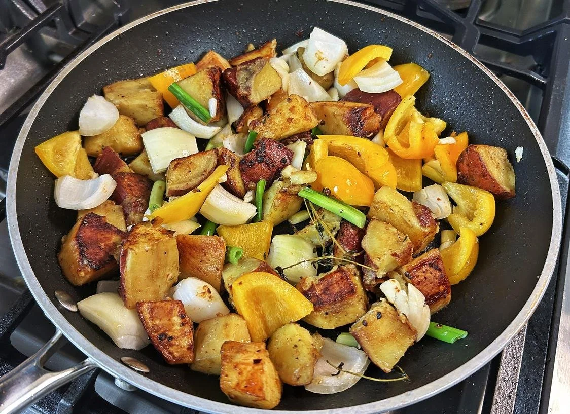 Quick Sweet Potato Breakfast Hash