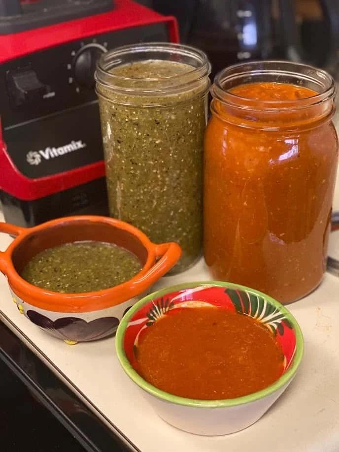 Red Salsa, Green Salsa