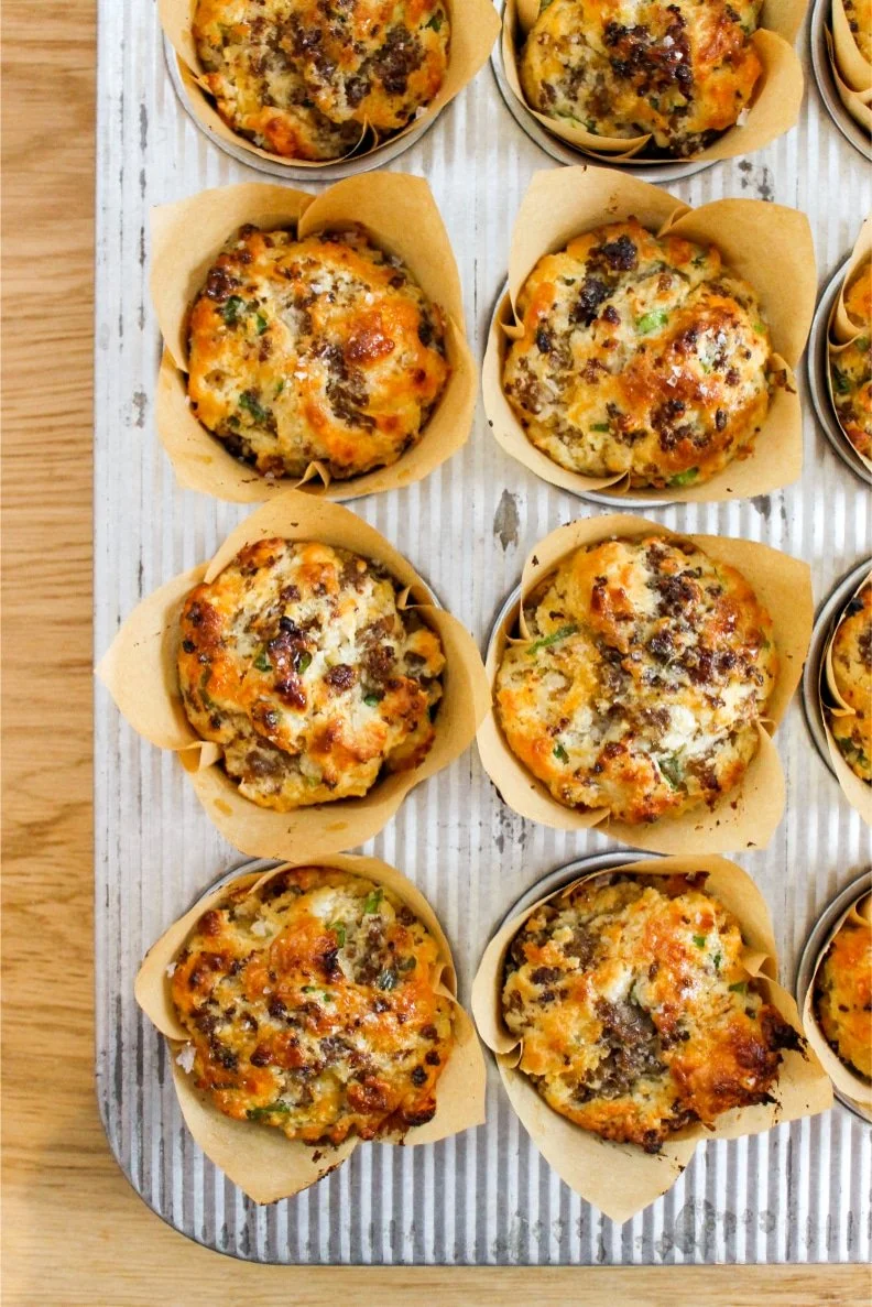 Savory Sausage Breakfast Muffins
