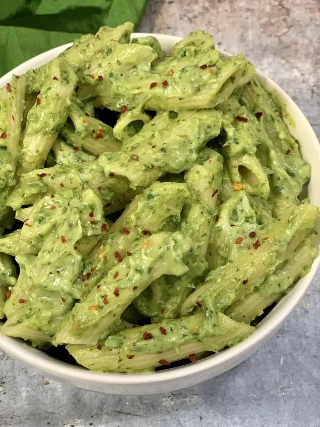 Silky Avocado Pasta