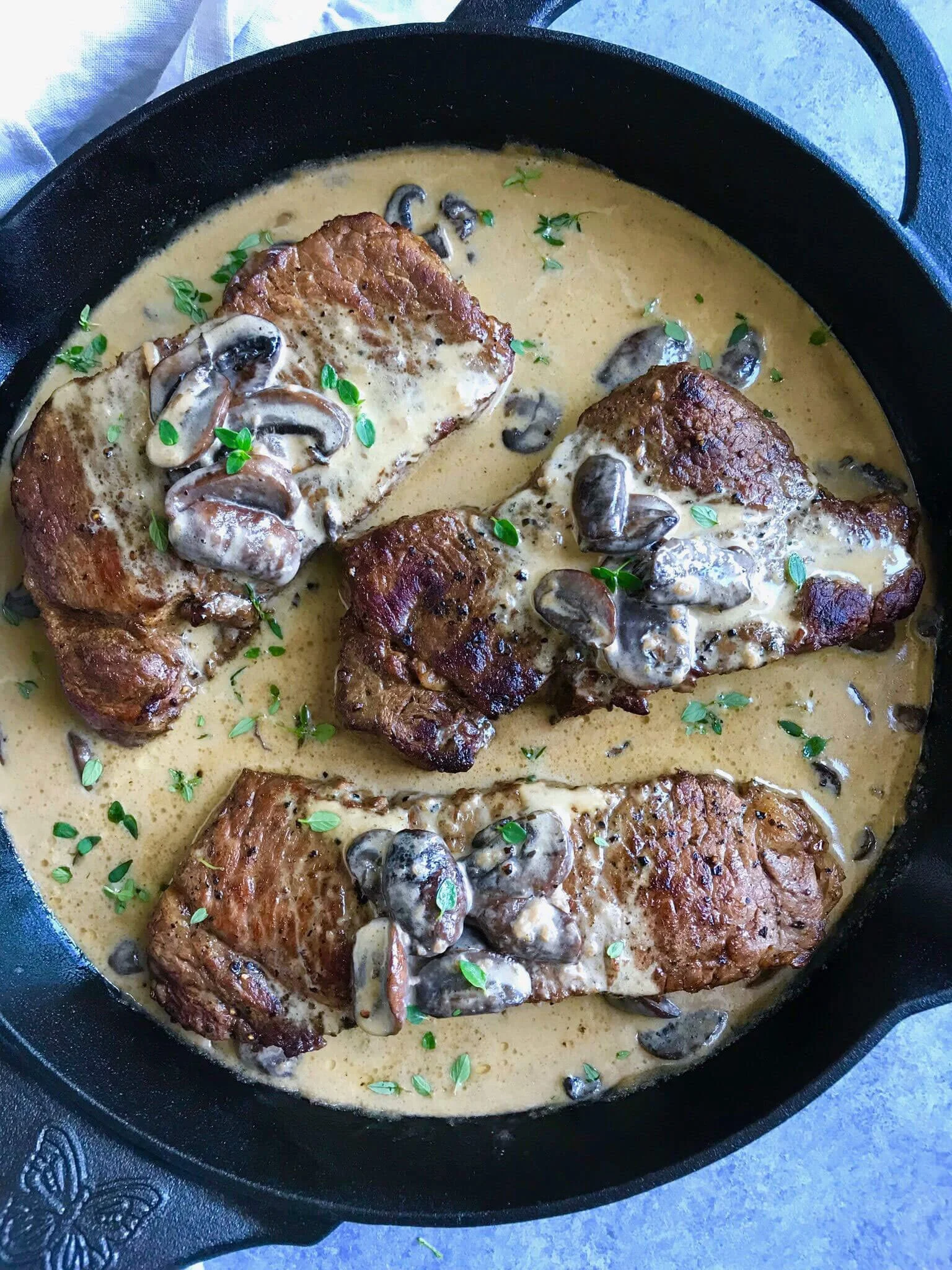 Silky Mushroom Steak