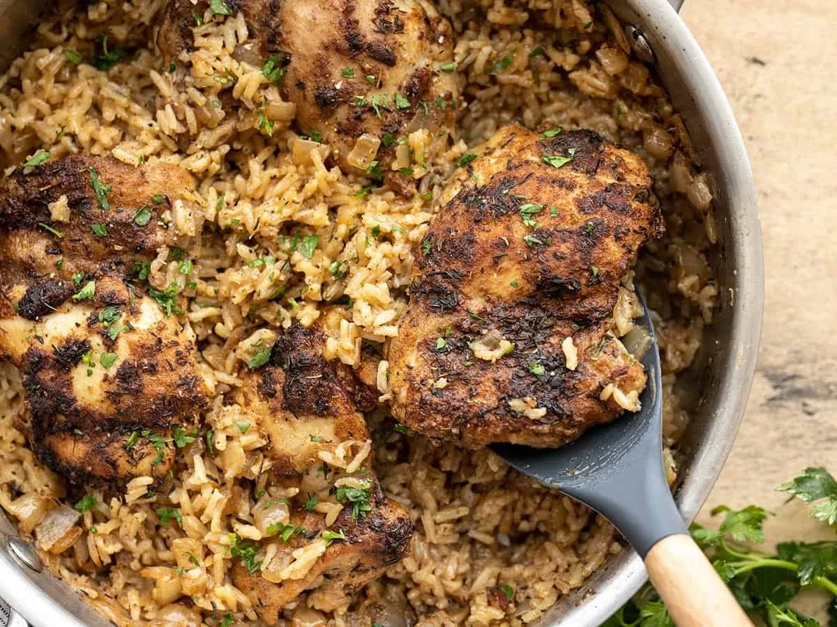 Skillet Chicken and Rice
