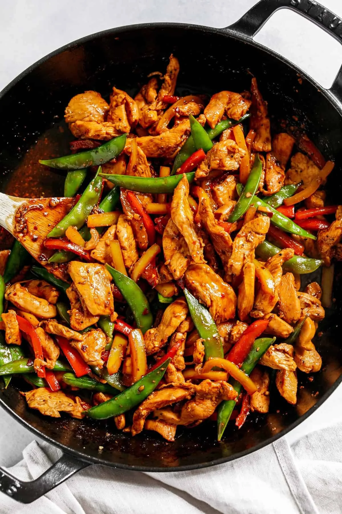 Spicy Firecracker Chicken Stir Fry