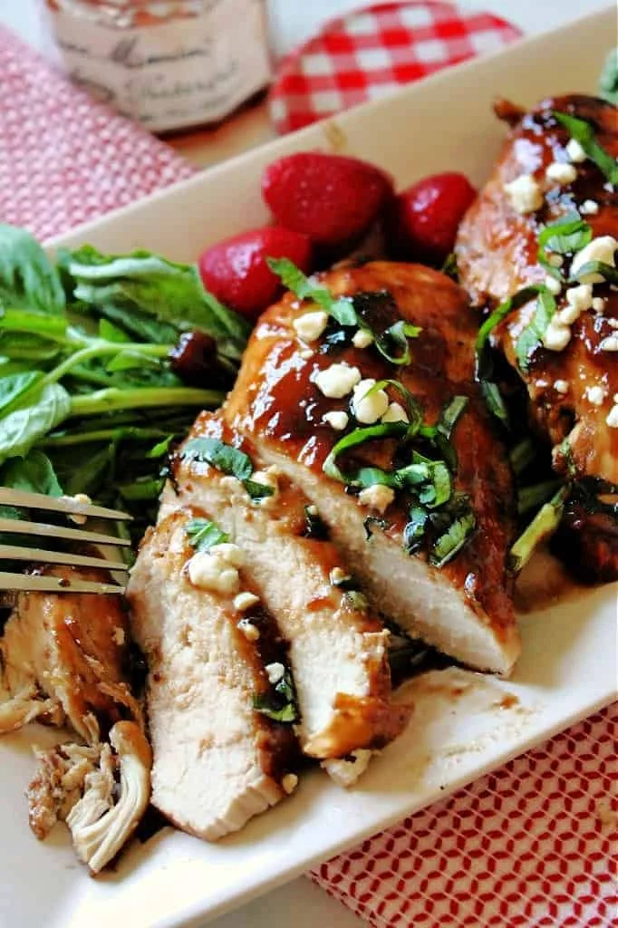 Sweet Berry Chicken with Glaze