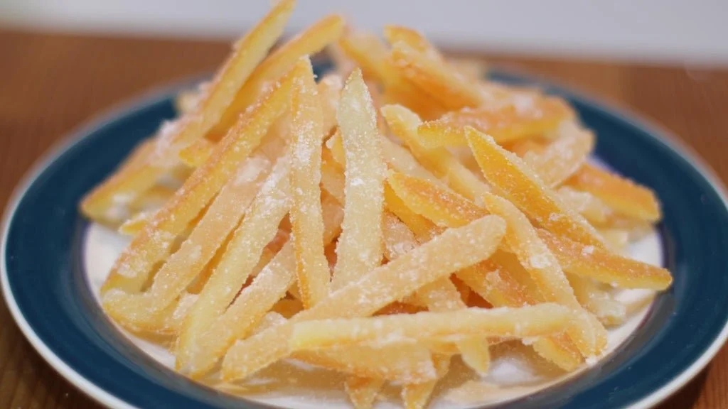 Sweet Candied Orange Peel