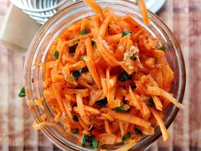 Tanggun Carrot Kimchi Recipe
