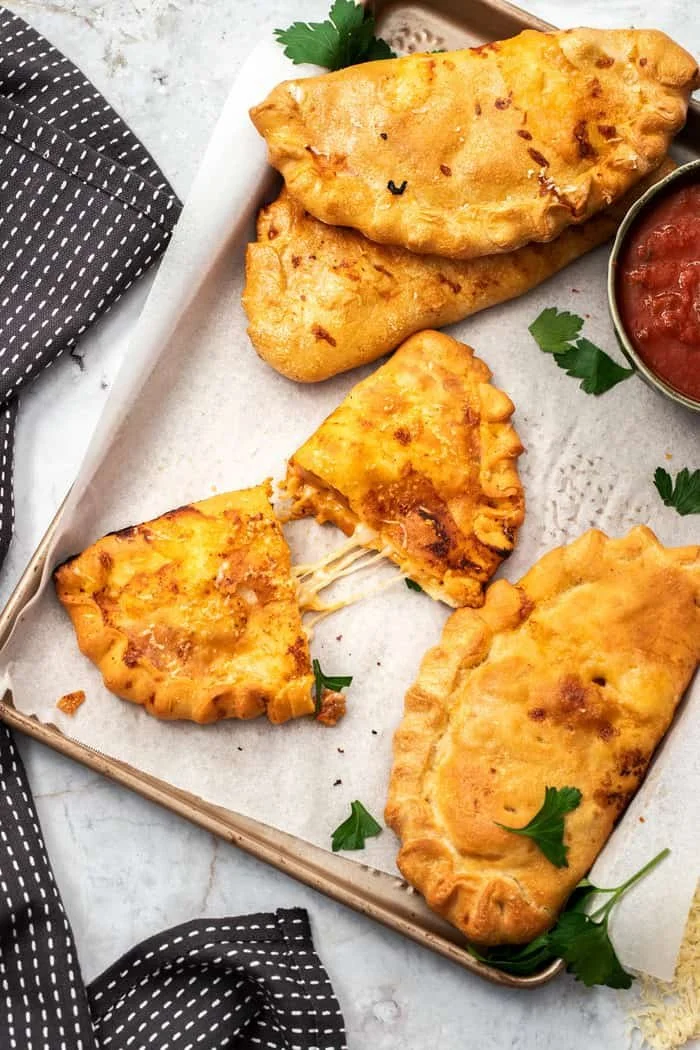 Twenty-Minute Air Fryer Calzones