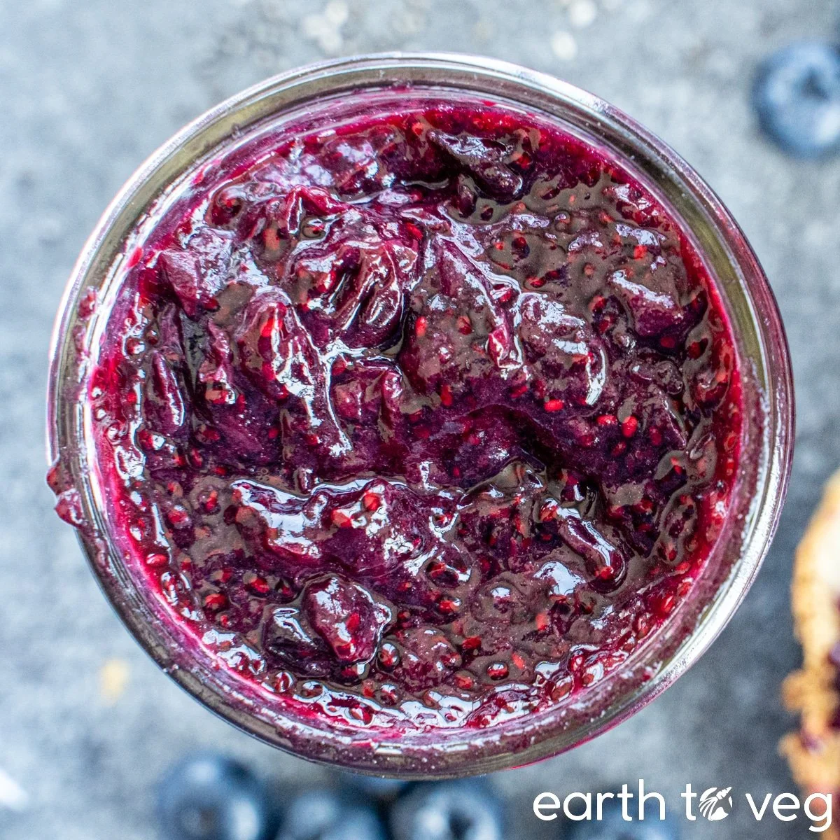 Two-Ingredient Blueberry Chia Jam