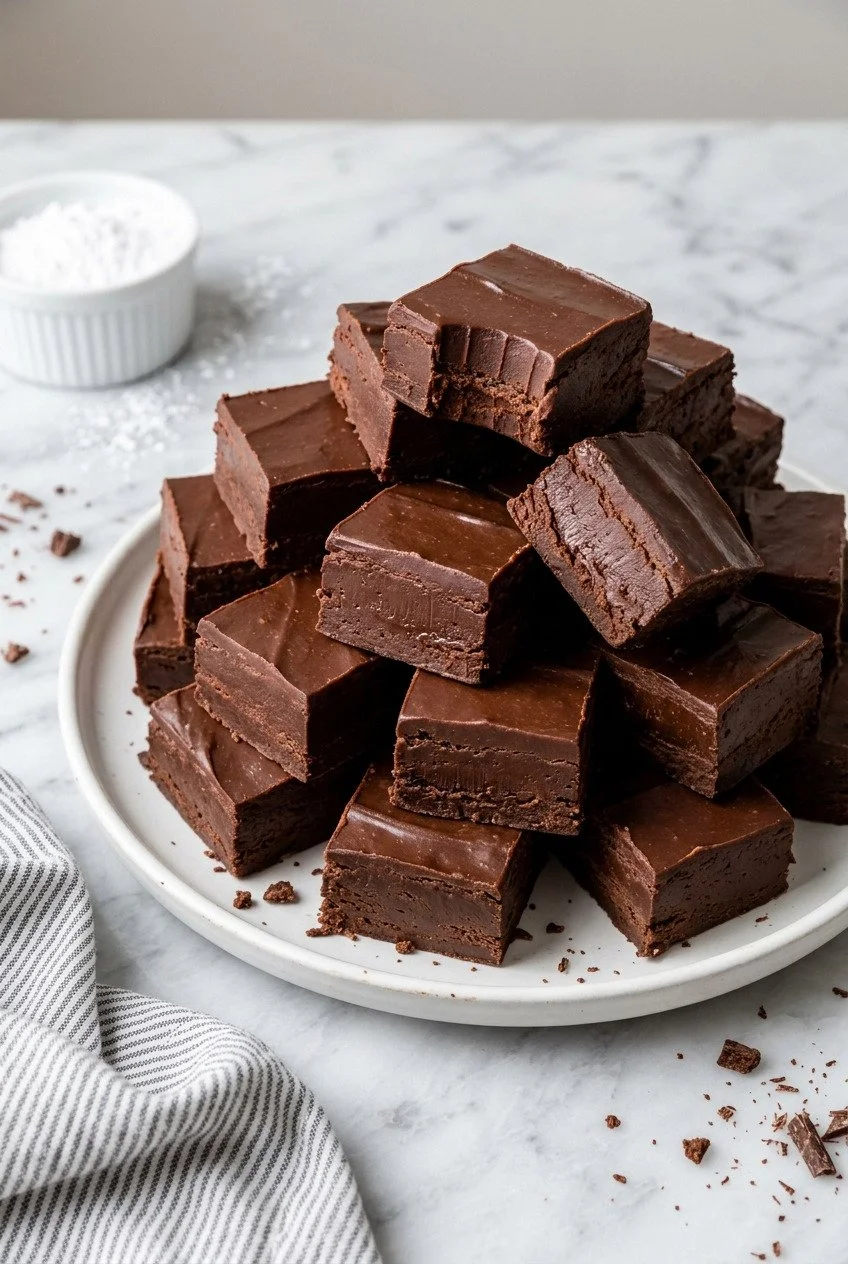Two-Ingredient Semisweet Chocolate Fudge