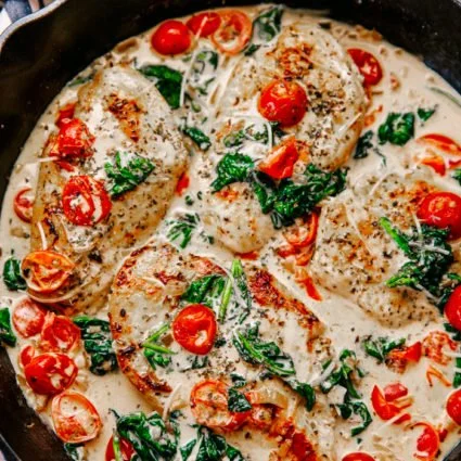 Velvety Italian Chicken Skillet